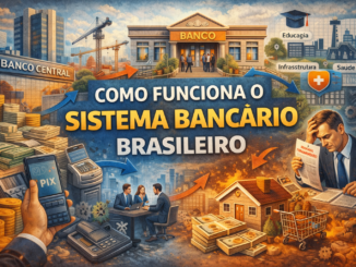 Entenda como funciona o sistema bancário brasileiro, o papel dos bancos e como eles influenciam o crédito, a economia e o dia a dia da população.