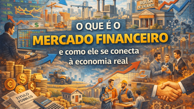 Entenda o que é o mercado financeiro, como ele funciona e por que suas decisões afetam empresas, empregos e o dia a dia da economia.