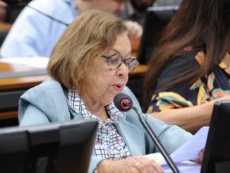 Deputada Lídice da Mata, relatora do projeto de lei na CCJ Fonte: Agência Câmara de Notícias